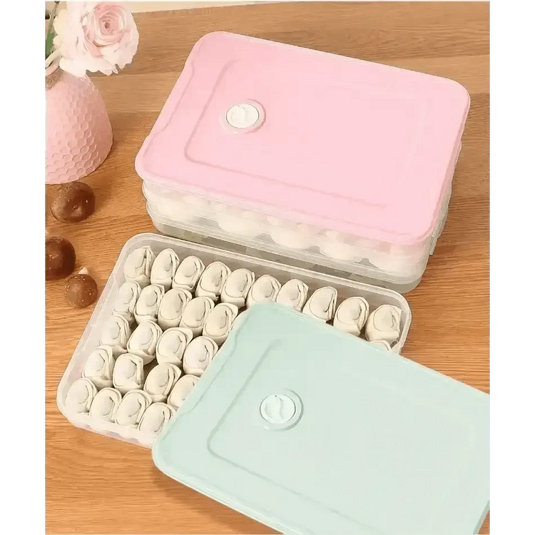 Harko Household Food Multi Tier Container Egg Frozen Box Quick Freezing Storage egg box by DSERS