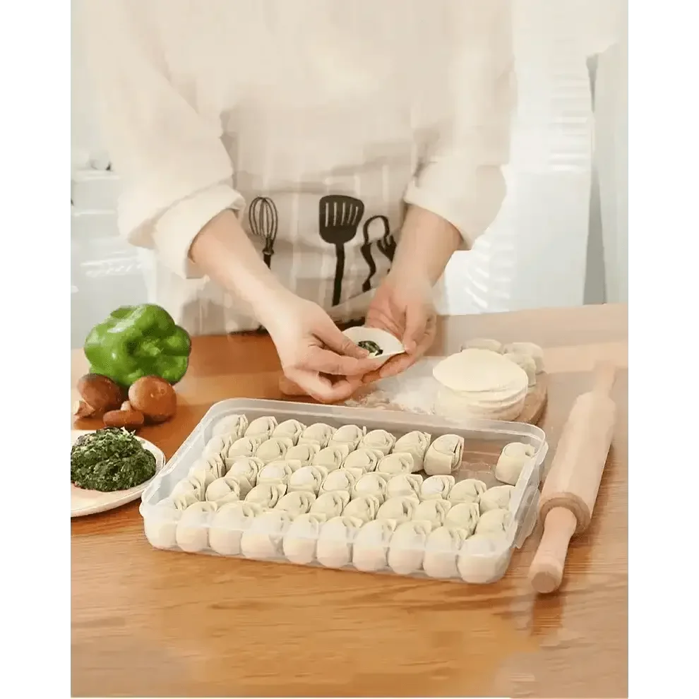 Harko Household Food Multi Tier Container Egg Frozen Box Quick Freezing Storage egg box by DSERS