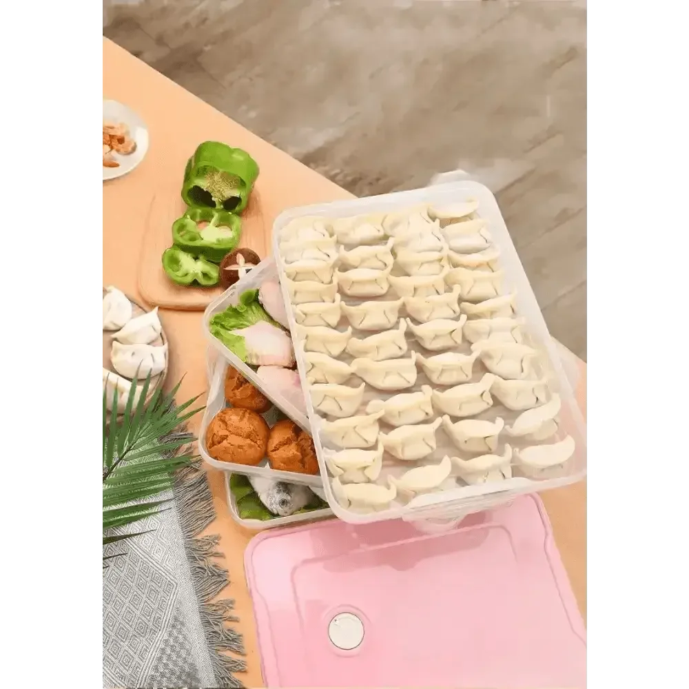 Harko Household Food Multi Tier Container Egg Frozen Box Quick Freezing Storage egg box by DSERS