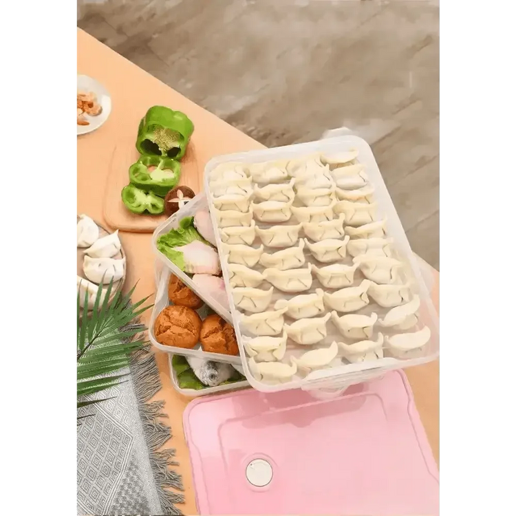 Harko Household Food Multi Tier Container Egg Frozen Box Quick Freezing Storage egg box by DSERS