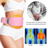 Heating Massage Belt Hot Compress Warm Vibrating Massage Device Warm Uterus Belt For Women Waistband Menstrual Pain Nice Gift Belt Massager by Dropshee