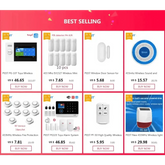Home Burglar Security System with Camera WiFi GSM Home Security System Home Security System by DSERS