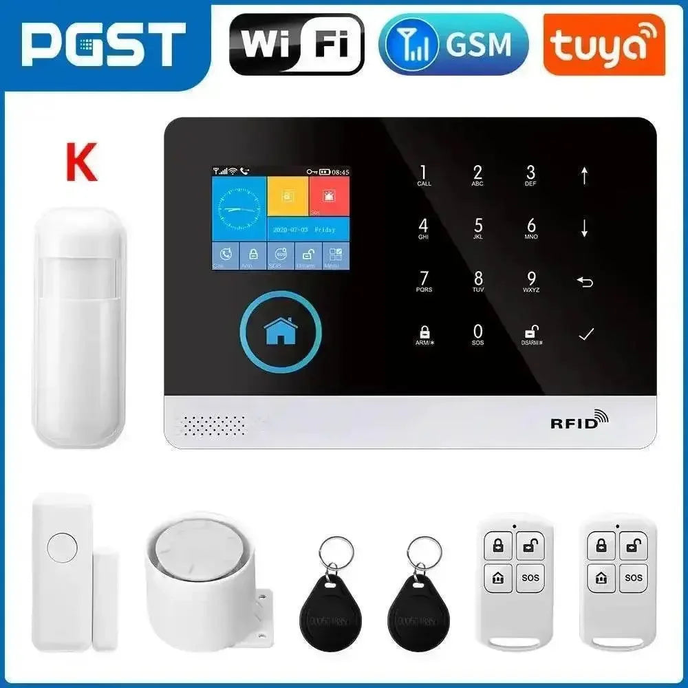 Home Burglar Security System with Camera WiFi GSM Home Security System Home Security System by DSERS