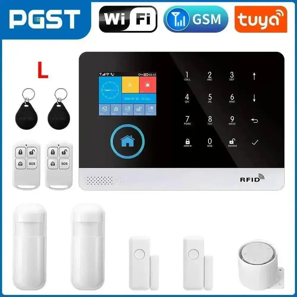 Home Burglar Security System with Camera WiFi GSM Home Security System Home Security System by DSERS