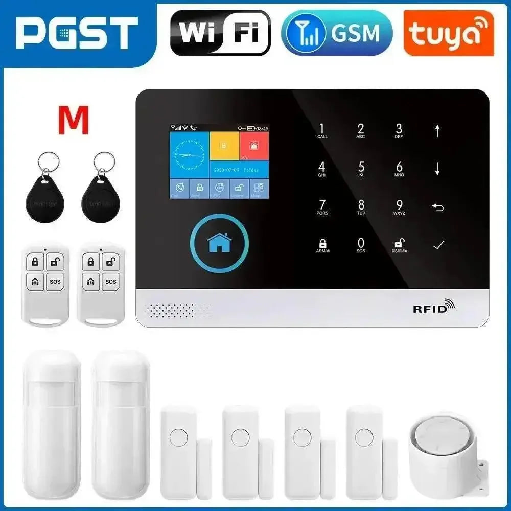 Home Burglar Security System with Camera WiFi GSM Home Security System Home Security System by DSERS