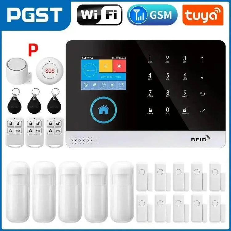 Home Burglar Security System with Camera WiFi GSM Home Security System Home Security System by DSERS