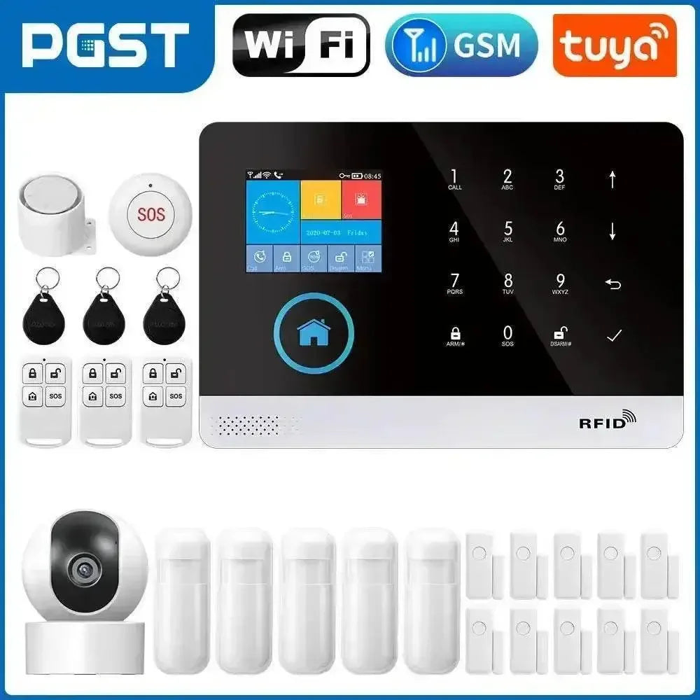 Home Burglar Security System with Camera WiFi GSM Home Security System Home Security System by DSERS