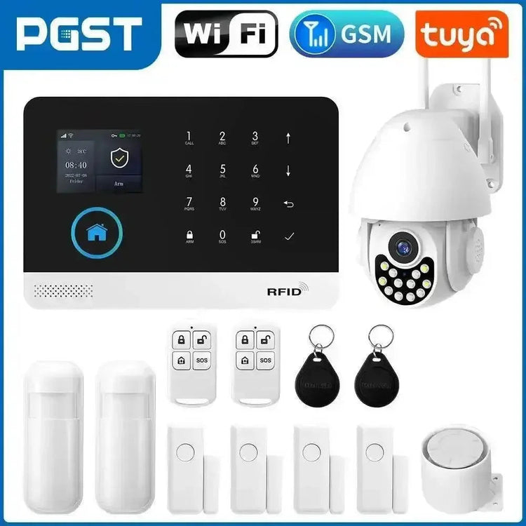 Home Burglar Security System with Camera WiFi GSM Home Security System Home Security System by DSERS