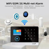 Home Burglar Security System with Camera WiFi GSM Home Security System Home Security System by DSERS