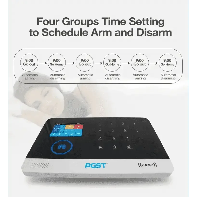 Home Burglar Security System with Camera WiFi GSM Home Security System Home Security System by DSERS