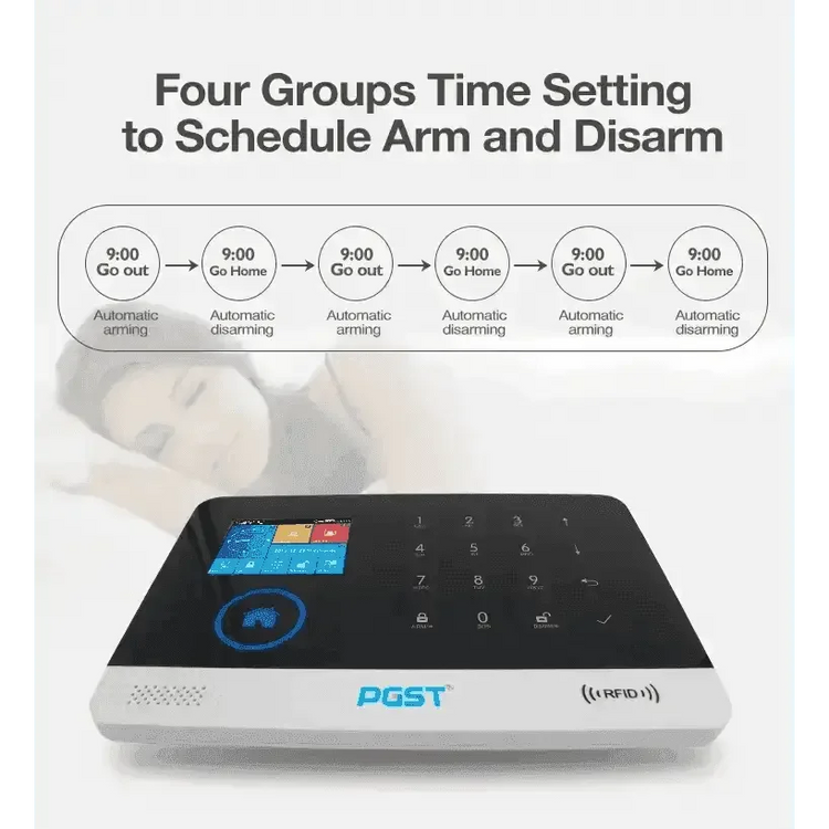 Home Burglar Security System with Camera WiFi GSM Home Security System Home Security System by DSERS