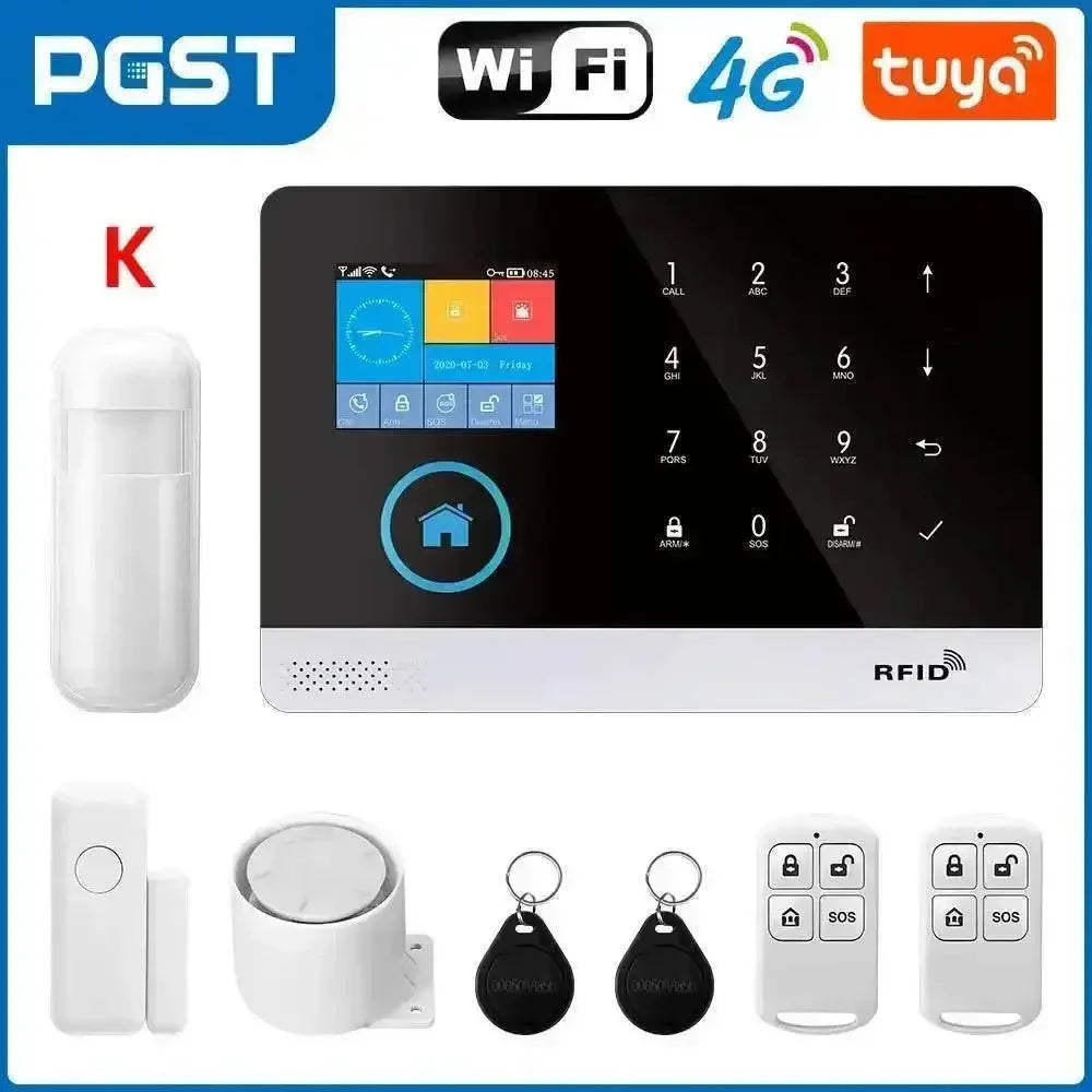 Home Burglar Security System with Camera WiFi GSM Home Security System Home Security System by DSERS