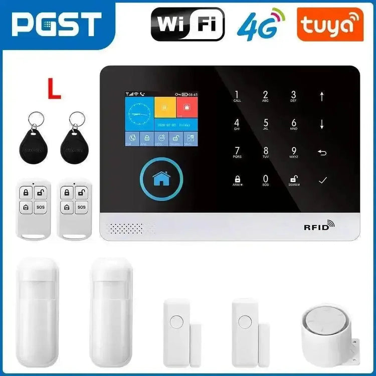 Home Burglar Security System with Camera WiFi GSM Home Security System Home Security System by DSERS