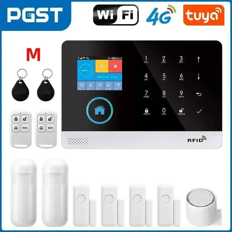 Home Burglar Security System with Camera WiFi GSM Home Security System Home Security System by DSERS