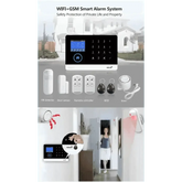 Home Burglar Security System with Camera WiFi GSM Home Security System Home Security System by DSERS