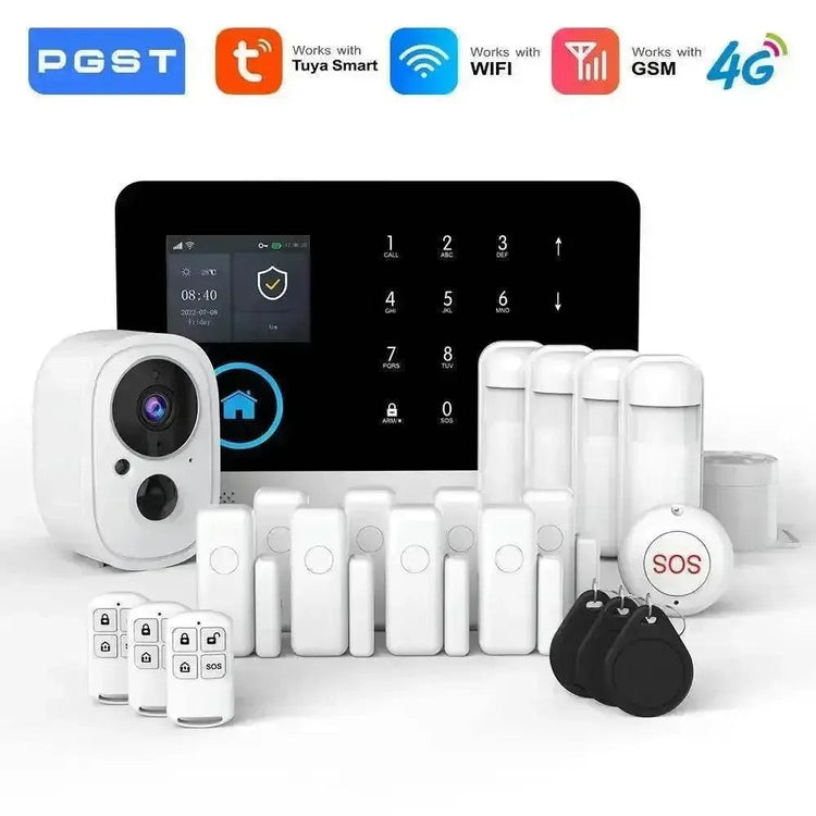 Home Burglar Security System with Camera WiFi GSM Home Security System Home Security System by DSERS