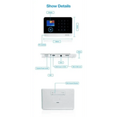 Home Burglar Security System with Camera WiFi GSM Home Security System Home Security System by DSERS