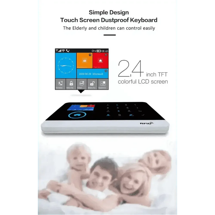 Home Burglar Security System with Camera WiFi GSM Home Security System Home Security System by DSERS