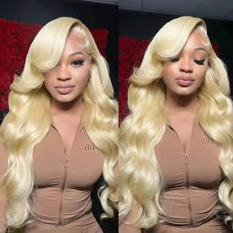 Honey Blonde wig Body Wave Lace Wig Wigs by Dropshee