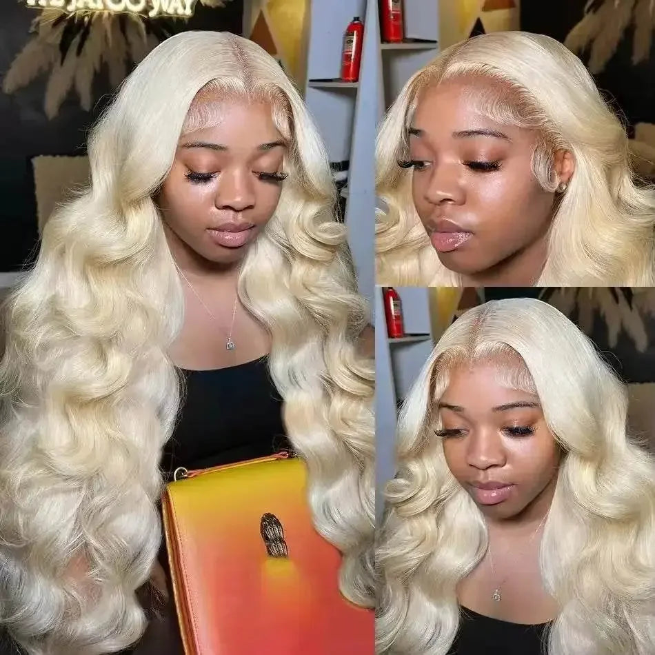 Honey Blonde wig Body Wave Lace Wig Wigs by Dropshee