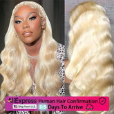 Honey Blonde wig Body Wave Lace Wig Wigs by Dropshee