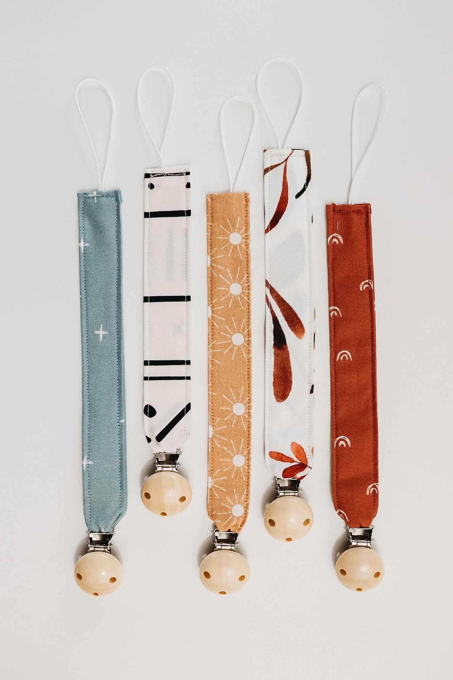 Dash Pacifier Clip by Little Mae & Co