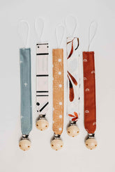 Dash Pacifier Clip by Little Mae & Co