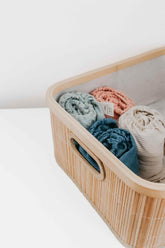 Oat Ribbed Changing Pad Cover by Little Mae & Co