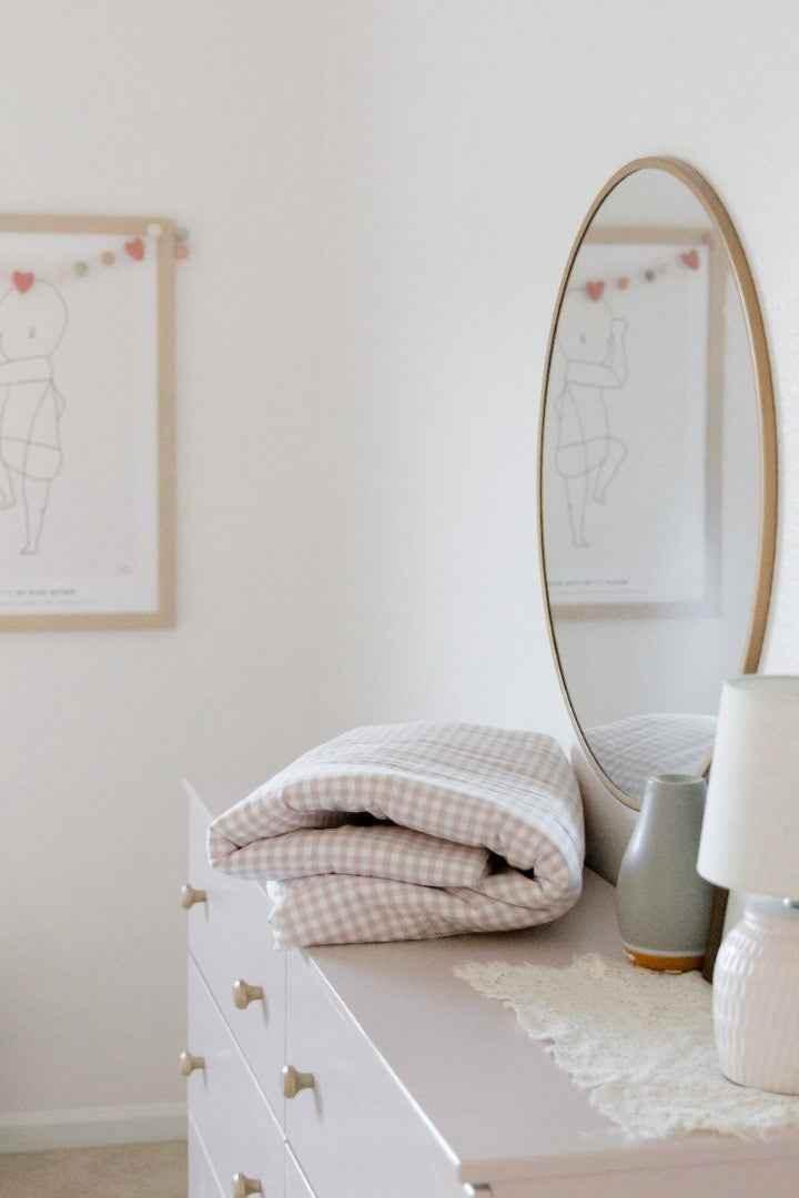 Haven Crib Quilted Blanket by Little Mae & Co