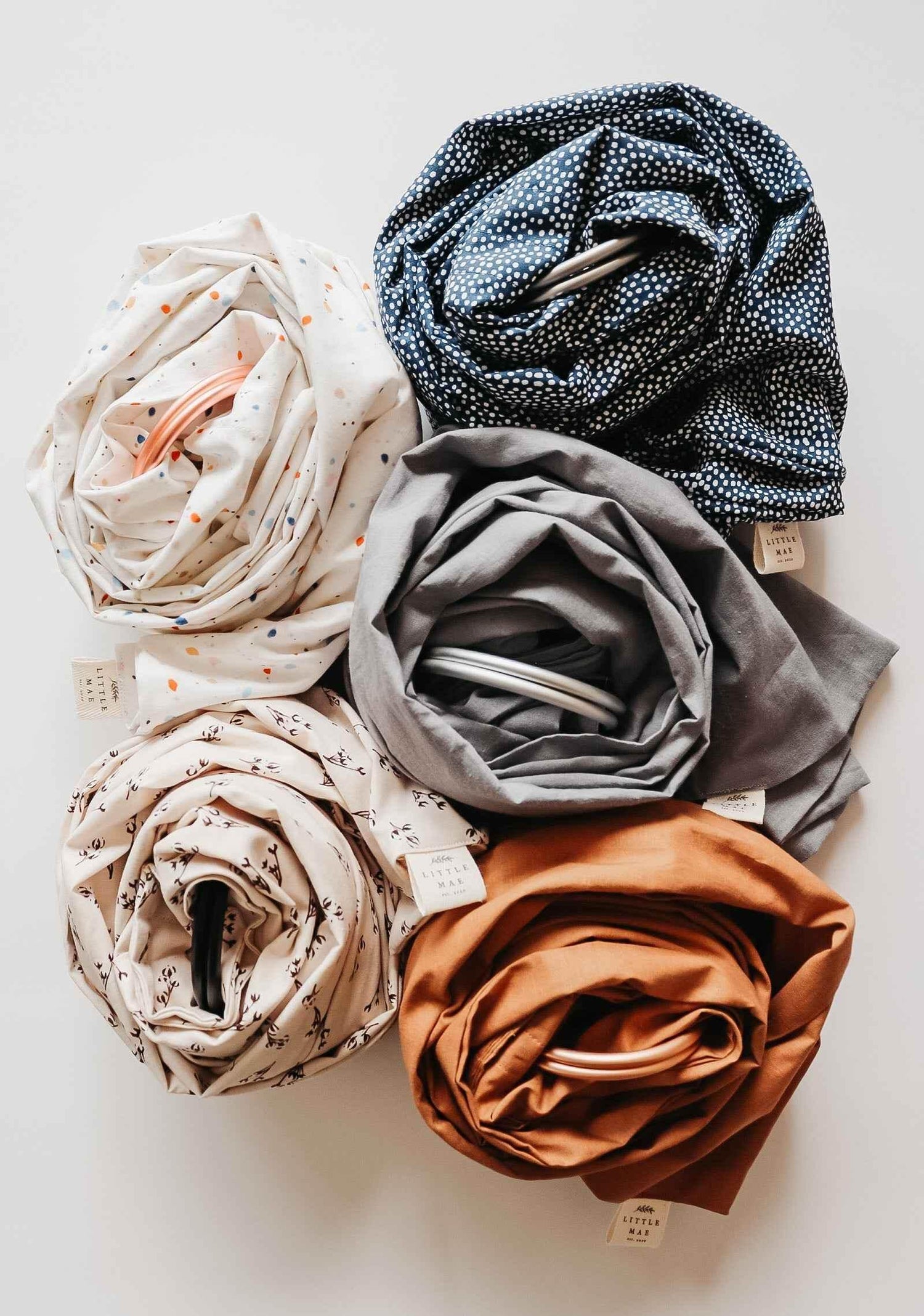 Hazel Ring Sling Carrier by Little Mae & Co