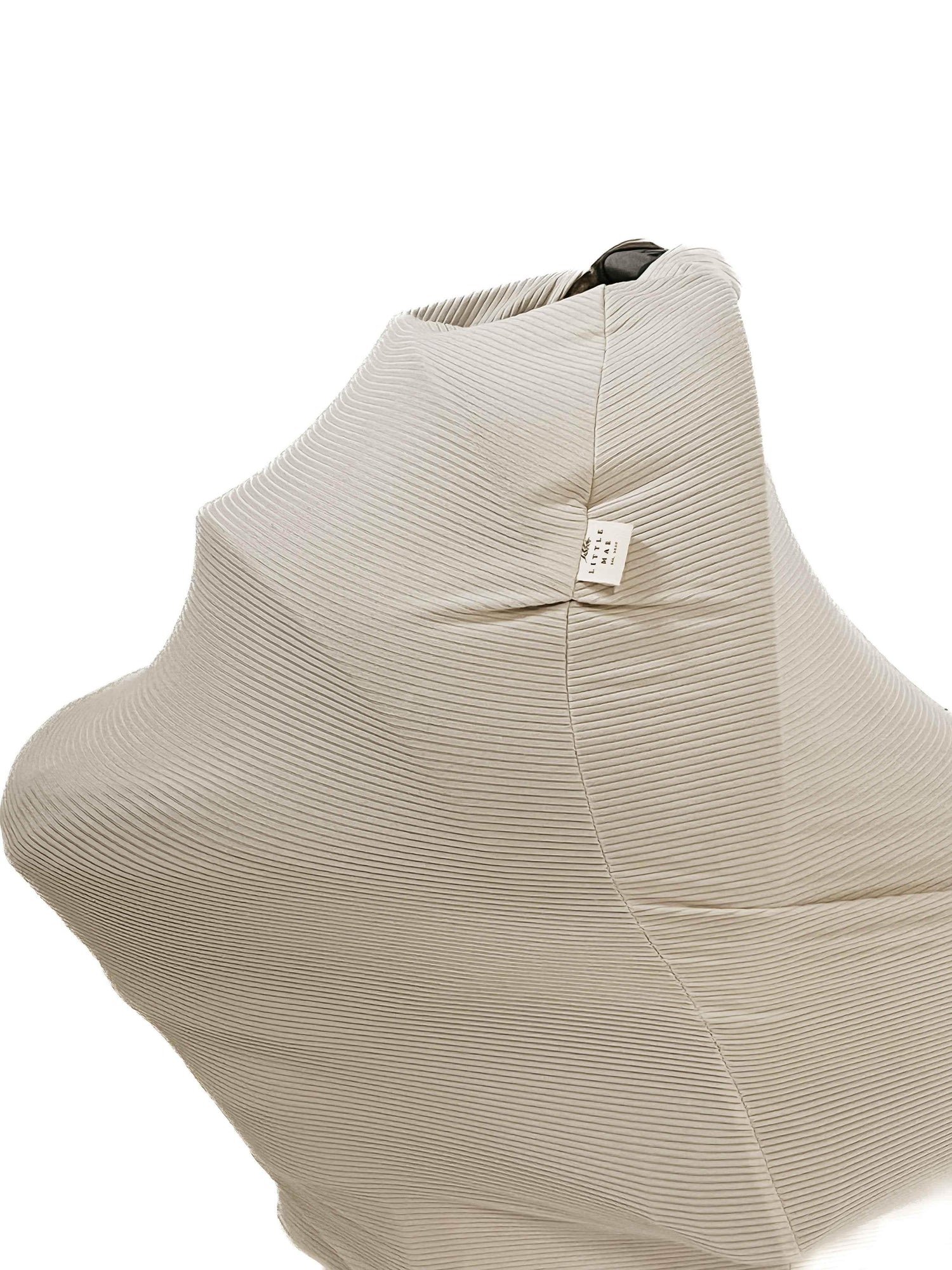 Oat Ribbed Car Seat Cover Multi Use Car seat Cover by Little Mae & Co