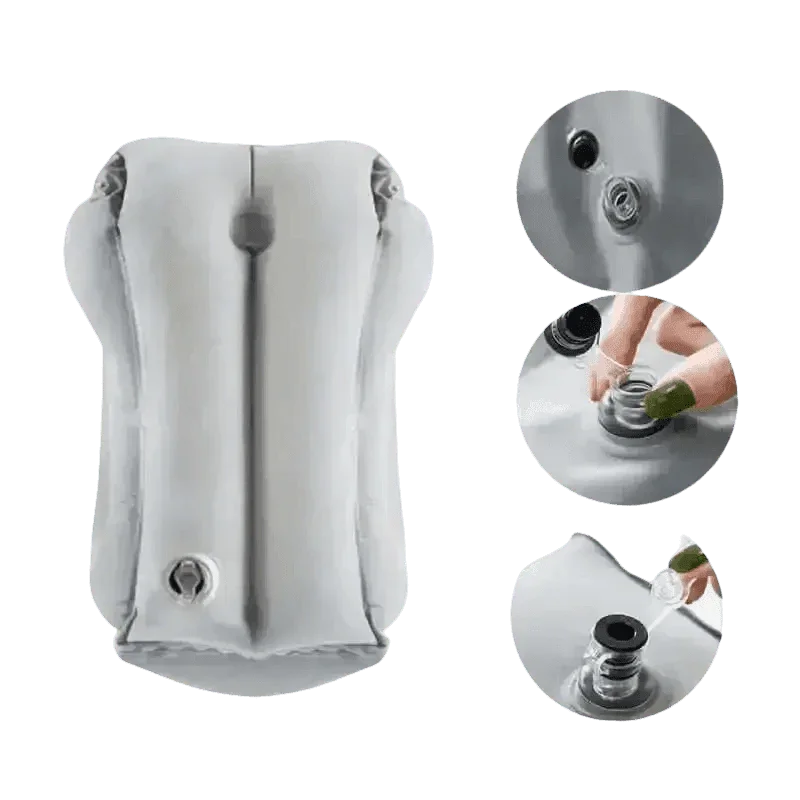 Inflatable Travel Pillow Designed Air Cushion Travel Pillows by Cutesliving Store