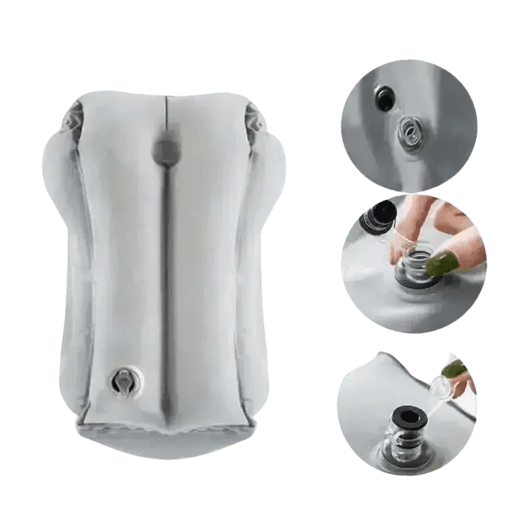 Inflatable Travel Pillow Designed Air Cushion Travel Pillows by Cutesliving Store