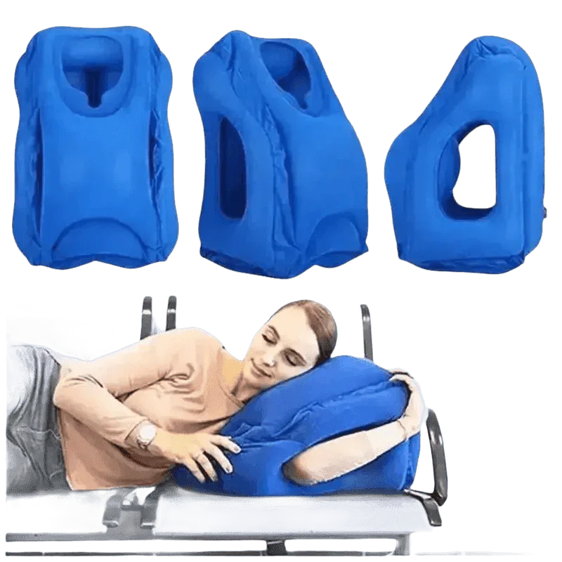 Inflatable Travel Pillow Designed Air Cushion Travel Pillows by Cutesliving Store