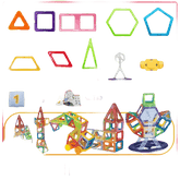 Kids Magnetic Building Blocks Mini Size Magnet Blocks Colorful Magnetic Building Blocks toys & Games by Toys Discount Store