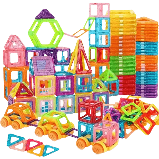 Kids Magnetic Building Blocks Mini Size Magnet Blocks Colorful Magnetic Building Blocks toys & Games by Toys Discount Store