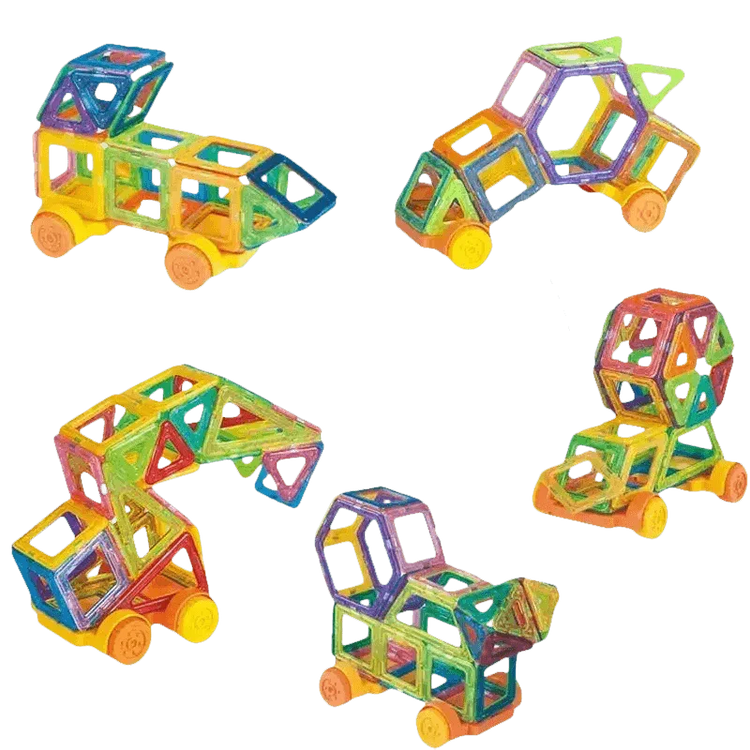 Kids Magnetic Building Blocks Mini Size Magnet Blocks Colorful Magnetic Building Blocks toys & Games by Toys Discount Store