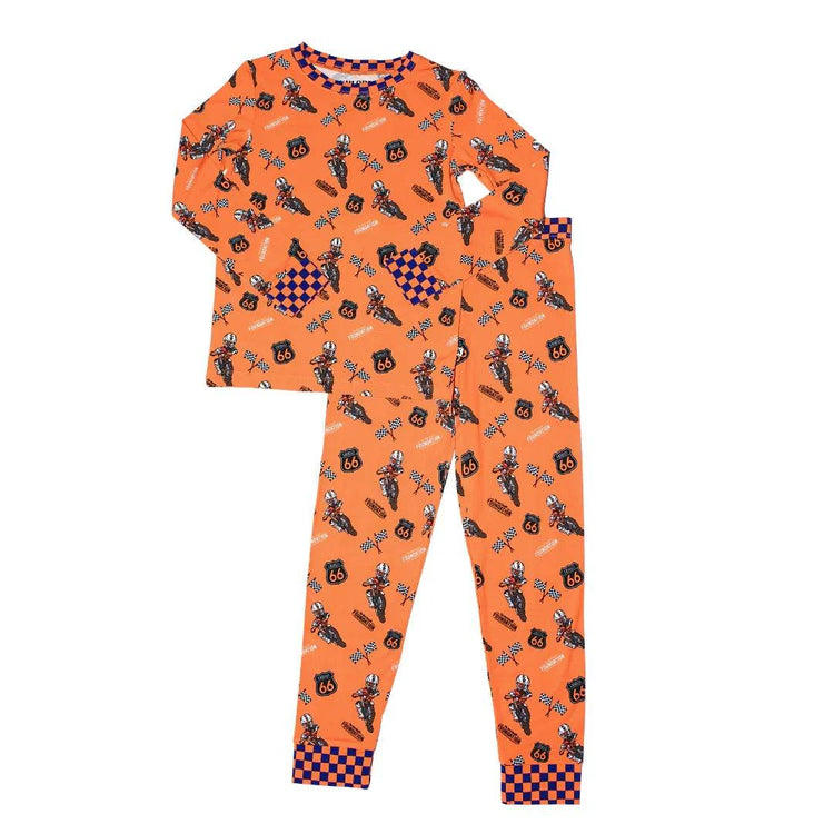 Two Piece Pajama Set Kurtoon by Khlobe