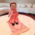 The Lala Doll + 4 Outfits + Prayer Rug | My First Hijabi, Muslim Doll Doll by Lala + Mo