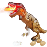 Large Size Walking Dinosaur Robot with Light Up Mouth and Eggs electric walking dinosaur toys & Games by TONGEJU Store