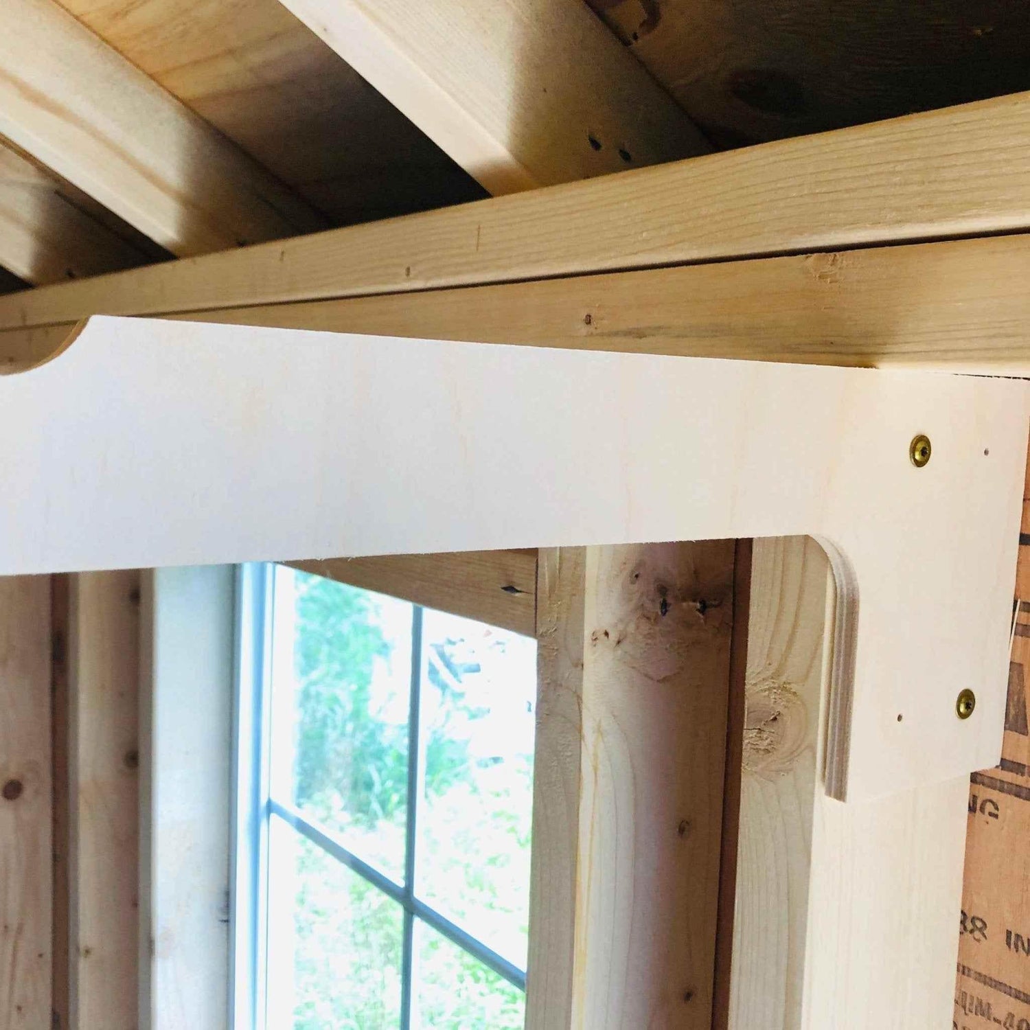 Lawn Chair Organizer – Shed Storage Rack for Yard Chairs Shed Organization by HangThis Up My Shed Organizing System