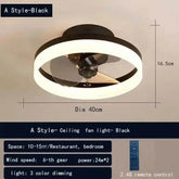LED Ceiling Fan with Remote Control Chandelier by DSERS