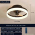 LED Ceiling Fan with Remote Control Chandelier by DSERS