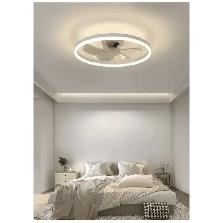 LED Ceiling Fan with Remote Control Chandelier by DSERS