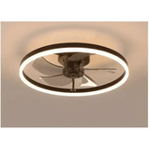 LED Ceiling Fan with Remote Control Chandelier by DSERS