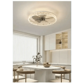 LED Ceiling Fan with Remote Control Chandelier by DSERS