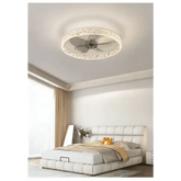 LED Ceiling Fan with Remote Control Chandelier by DSERS
