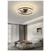 LED Ceiling Fan with Remote Control Chandelier by DSERS
