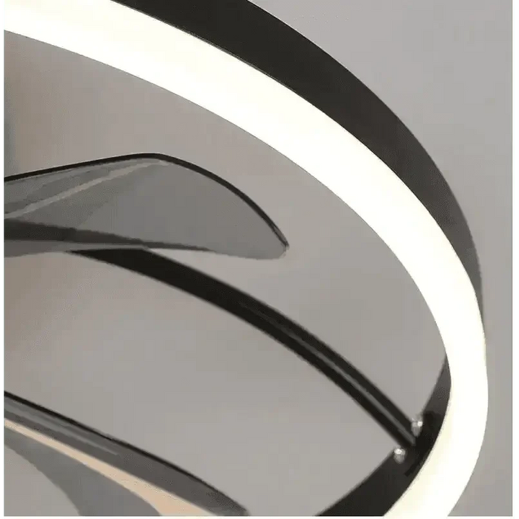 LED Ceiling Fan with Remote Control Chandelier by DSERS
