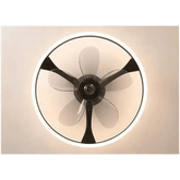 LED Ceiling Fan with Remote Control Chandelier by DSERS